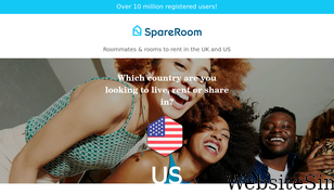 spareroom.com Screenshot
