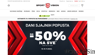 sportvision.rs Screenshot