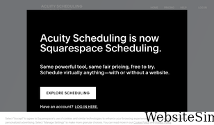 squarespacescheduling.com Screenshot