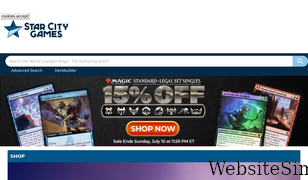 starcitygames.com Screenshot