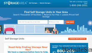 storagearea.com Screenshot