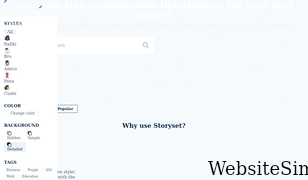 storyset.com Screenshot