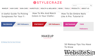 stylecraze.com Screenshot
