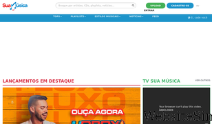 suamusica.com.br Screenshot