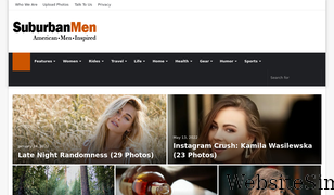 suburbanmen.com Screenshot