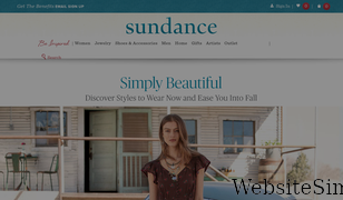 sundancecatalog.com Screenshot