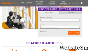 superlawyers.com Screenshot