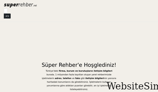 superrehber.net Screenshot