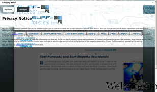 surf-forecast.com Screenshot