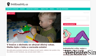 svetkreativity.cz Screenshot