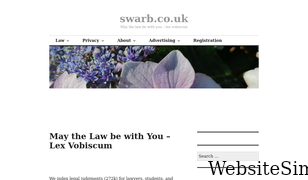 swarb.co.uk Screenshot