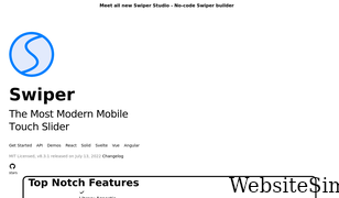 swiperjs.com Screenshot