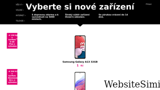 t-mobile.cz Screenshot