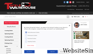 tacklewarehouse.com Screenshot