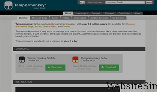 tampermonkey.net Screenshot