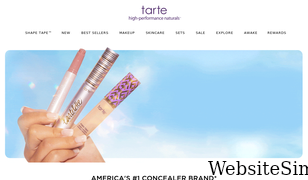 tartecosmetics.com Screenshot