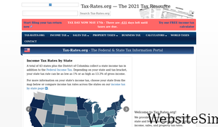 tax-rates.org Screenshot