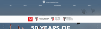 taylors.edu.my Screenshot