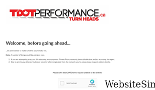 tdotperformance.ca Screenshot