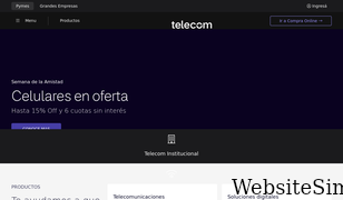telecom.com.ar Screenshot
