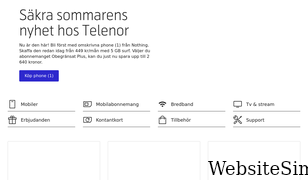 telenor.se Screenshot
