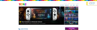 tetris.com Screenshot