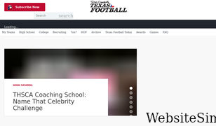 texasfootball.com Screenshot