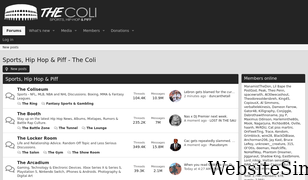 thecoli.com Screenshot