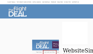 theflightdeal.com Screenshot
