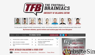 thefootballbrainiacs.com Screenshot