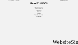 thehawksmoor.com Screenshot