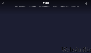 thehutgroup.com Screenshot