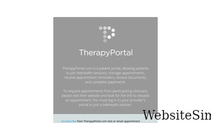 therapyportal.com Screenshot