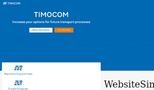 timocom.com Screenshot