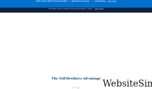 tollbrothers.com Screenshot
