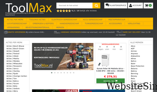 toolmax.nl Screenshot