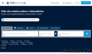 topdoctors.es Screenshot