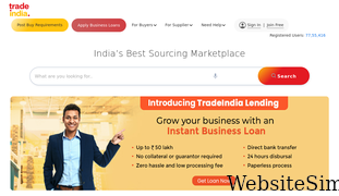 tradeindia.com Screenshot