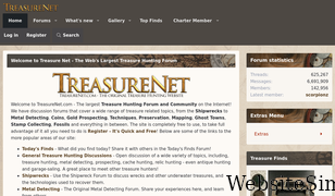 treasurenet.com Screenshot