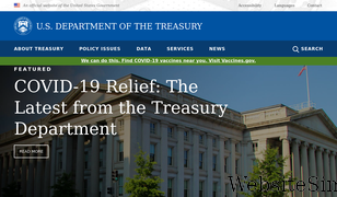 treasury.gov Screenshot
