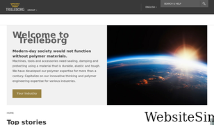 trelleborg.com Screenshot