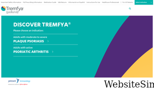 tremfya.com Screenshot