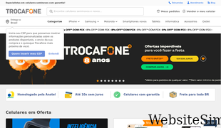trocafone.com Screenshot
