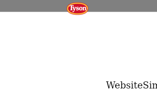 tyson.com Screenshot