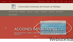 uaeh.edu.mx Screenshot