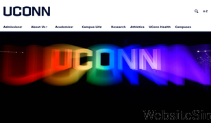 uconn.edu Screenshot