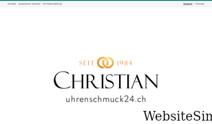 uhrenschmuck24.ch Screenshot
