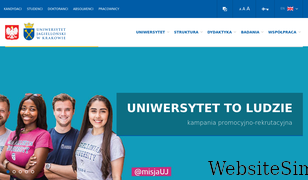 uj.edu.pl Screenshot