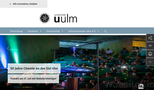 uni-ulm.de Screenshot