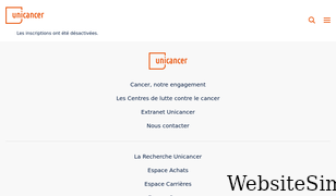 unicancer.fr Screenshot